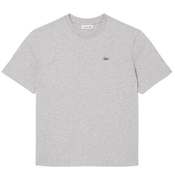 Женская теннисная футболка Lacoste Organic Cotton - grey