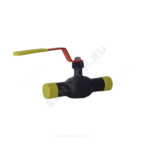 Кран шаровой сталь 09Г2С 11с67п Ду 20 Ру40 п/привар L=230мм Маршал 2ЦП.01.1.040.020/015