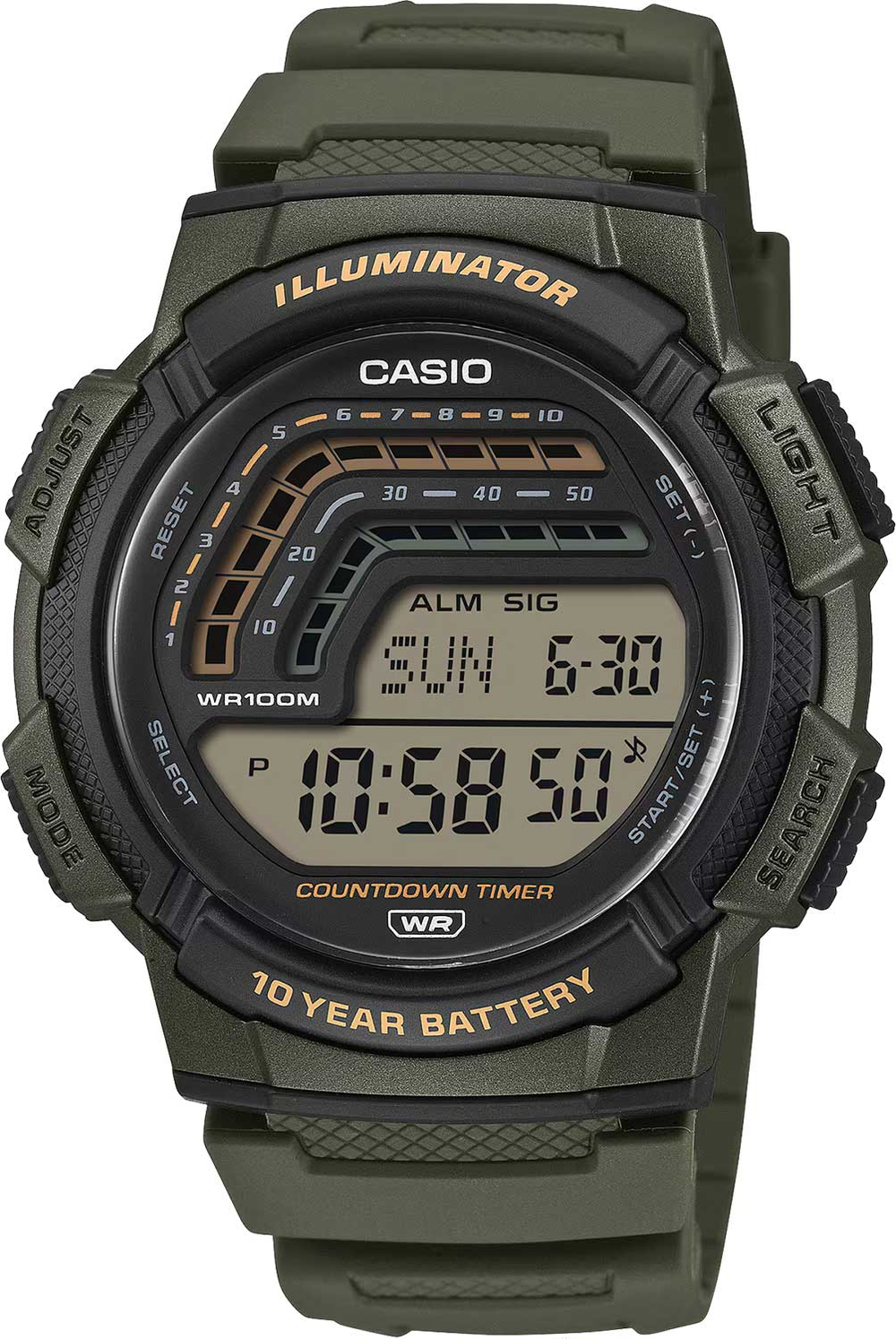 Часы Casio WS-1800-3A