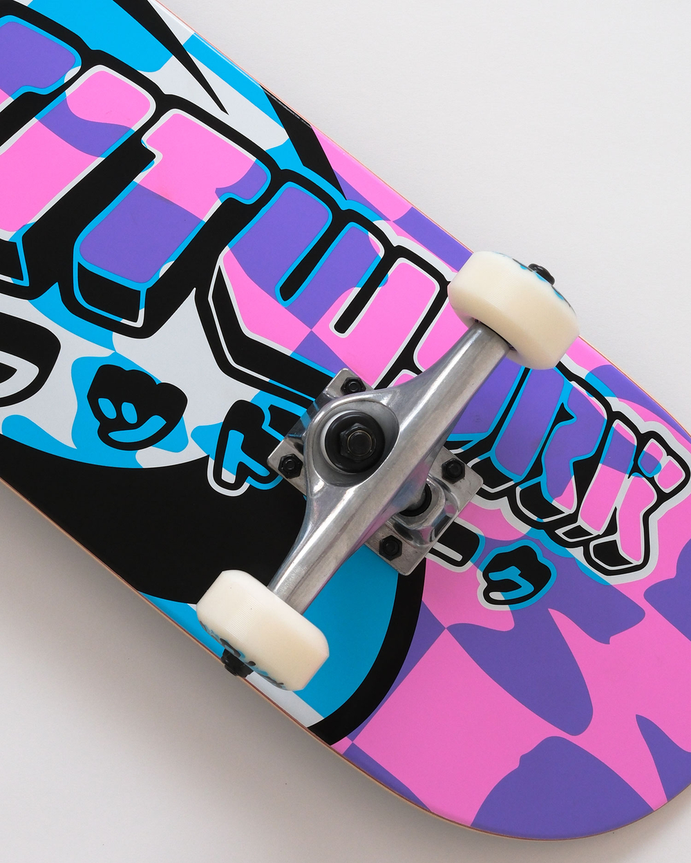 Скейтборд Футворк Фуджи Клетка Фиолет 8”