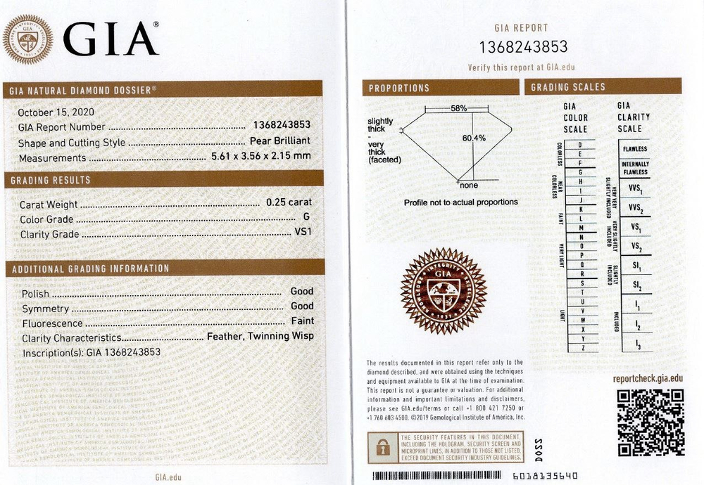 Кольцо с Сапфиром и Бриллиантами, R0020-21/1