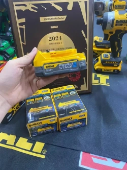 DEWALT DCBP034 20 В 1,7 Ач MAX XR POWERSTACK Компактный литий-ионный аккумулятор с длительным сроком службы, перезаряжаемые насадки для электроинструментов