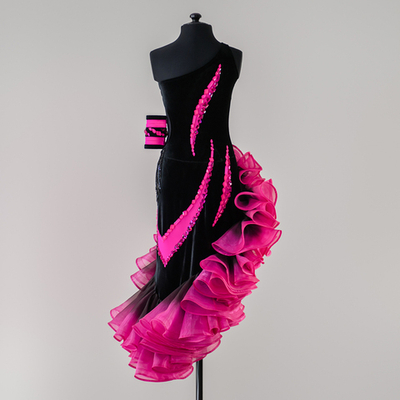 LA 017-01 Спортивное бальное платье для Латины (latina dress)