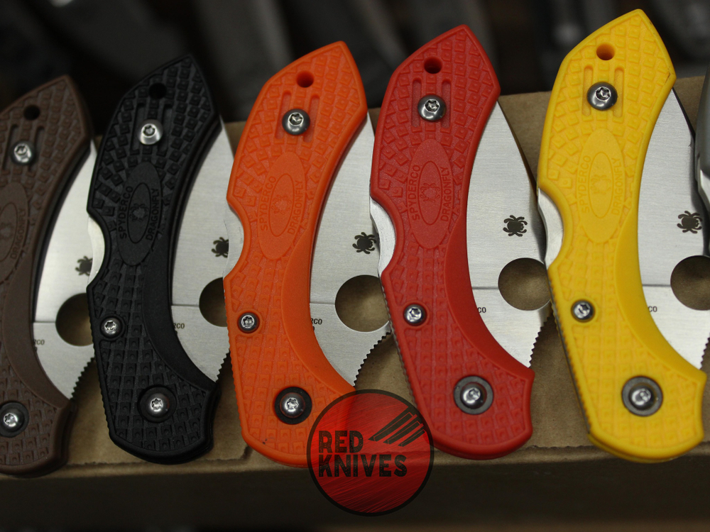 Нож Spyderco Dragonfly 2 - рукоять коёт браун