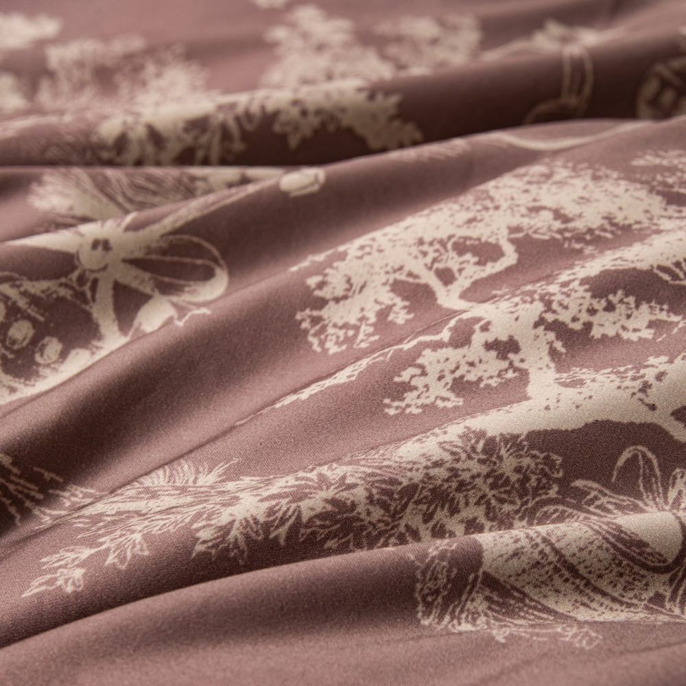 КПБ Сатин Премиум на резинке CPAR049, Евро, 4 наволочки, простынь 160*200*30