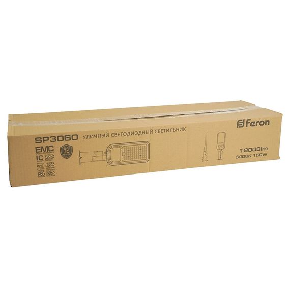 Уличный светодиодный консольный светильник Feron SP3060 48688