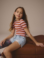 Футболка для девочки Next E44-337, Розовый, Кирпичный