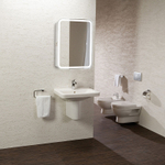 Зеркало-шкаф AZARIO Фиджи flip 60 подсветка, сенсорный выключатель с функцией диммера (LED-00002472)