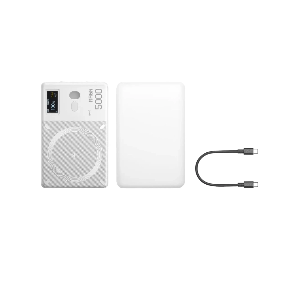 Осветитель светодиодный Godox MA5R белый с функцией беспроводного зарядного устройства