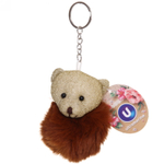 Брелок «Pom pom- Медвежонок Бонни» микс 6 цветов, 10см