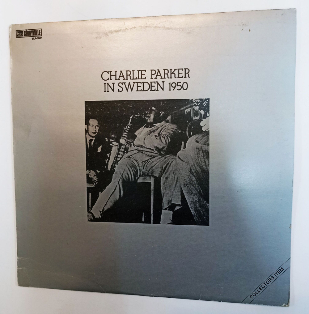 Винтажная виниловая пластинка LP Charlie Parker In Sweden 1950 (Югославия 1983)