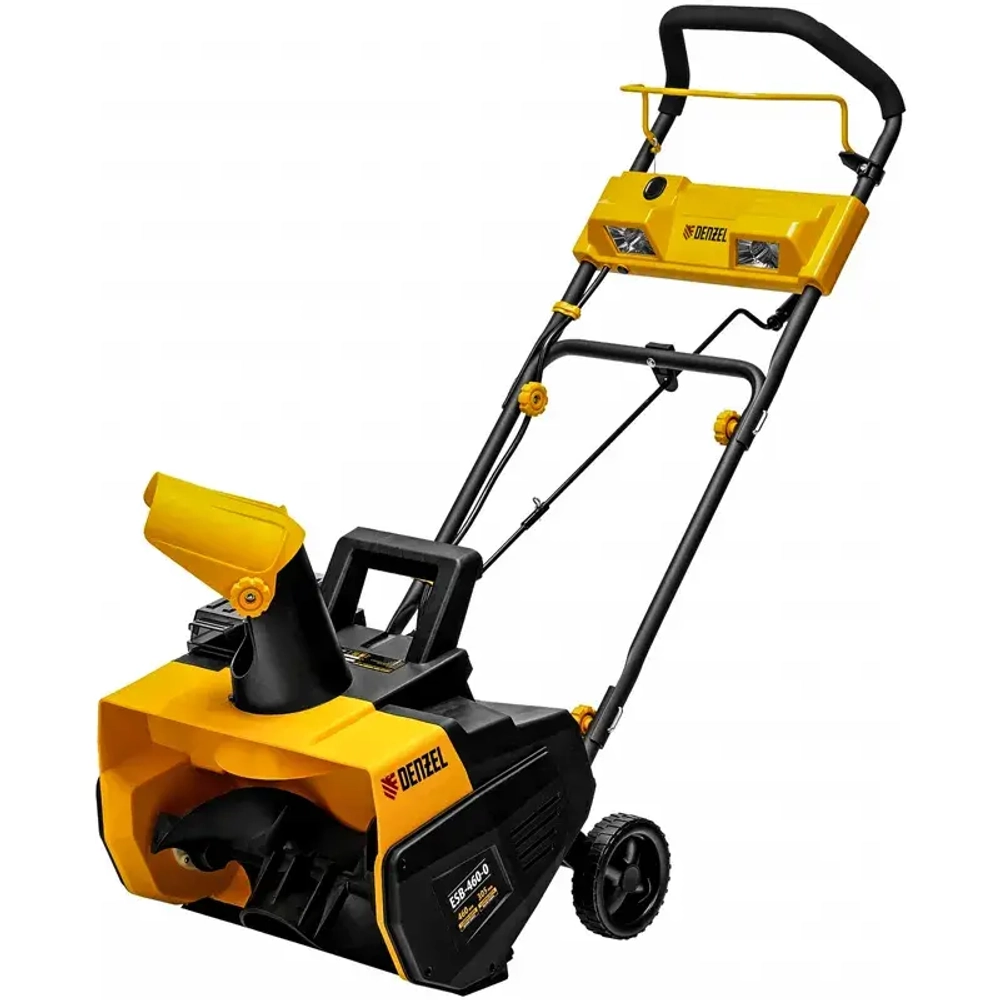 DENZEL ESB-460-0 36В снегоуборщик аккумуляторный (без АКБ и ЗУ) ковш 46 см, выброс 7 м 97636