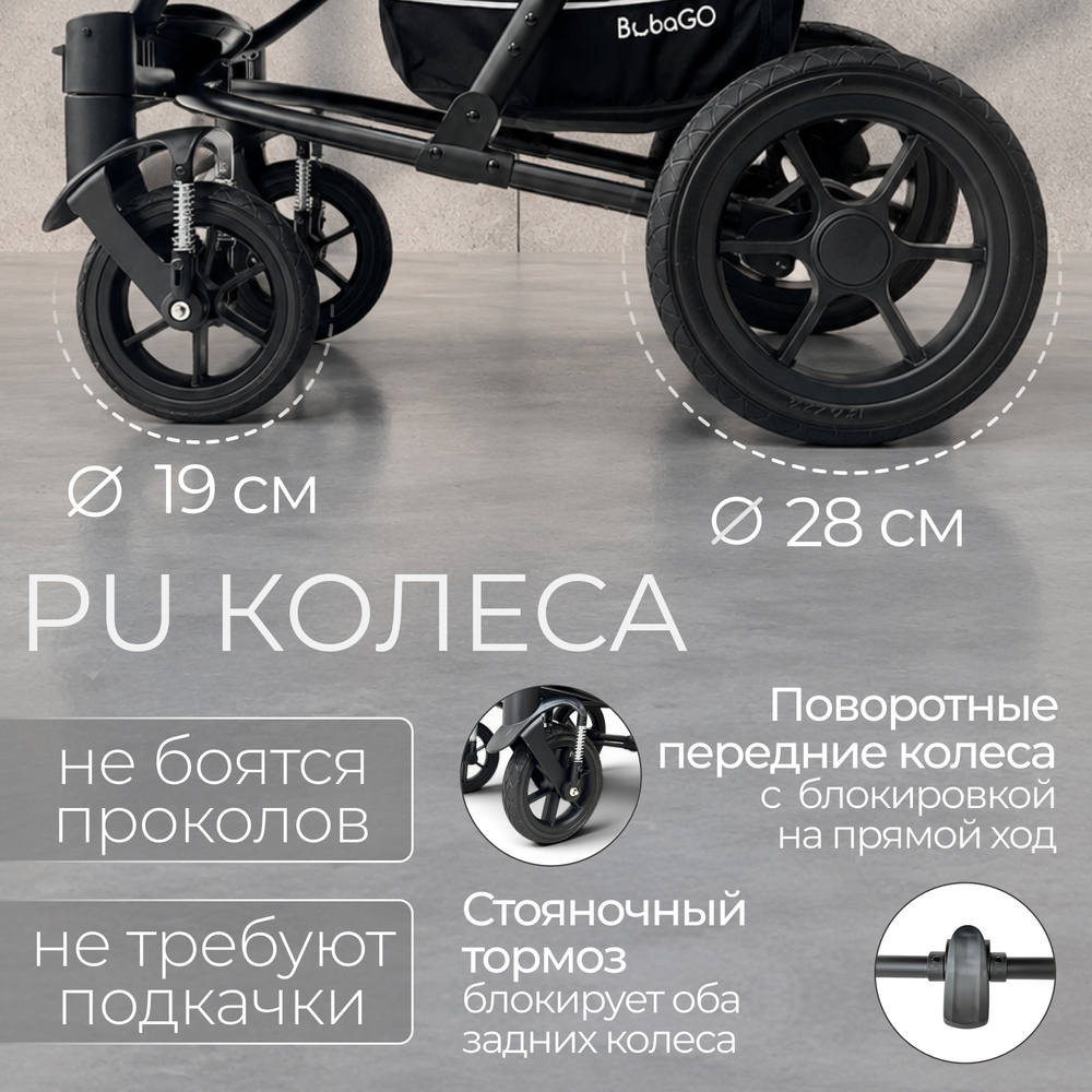 Прогулочная коляска BubaGO Model ONE