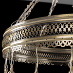 Citilux Каир CL419186 Люстра подвесная Мозаика Синяя