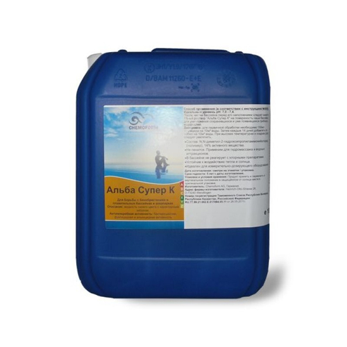 Альба супер К альгицид непенящийся 14% 10л. Chemoform