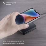 Беспроводное зарядное устройство Fast Charger Qi, 15Вт, черный