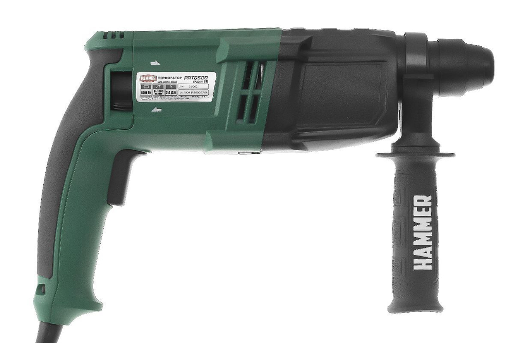 Перфоратор Hammer Flex PRT650D  650 Вт SDS+ 24мм 0-1000об/мин 2.4Дж 3 режима кейс