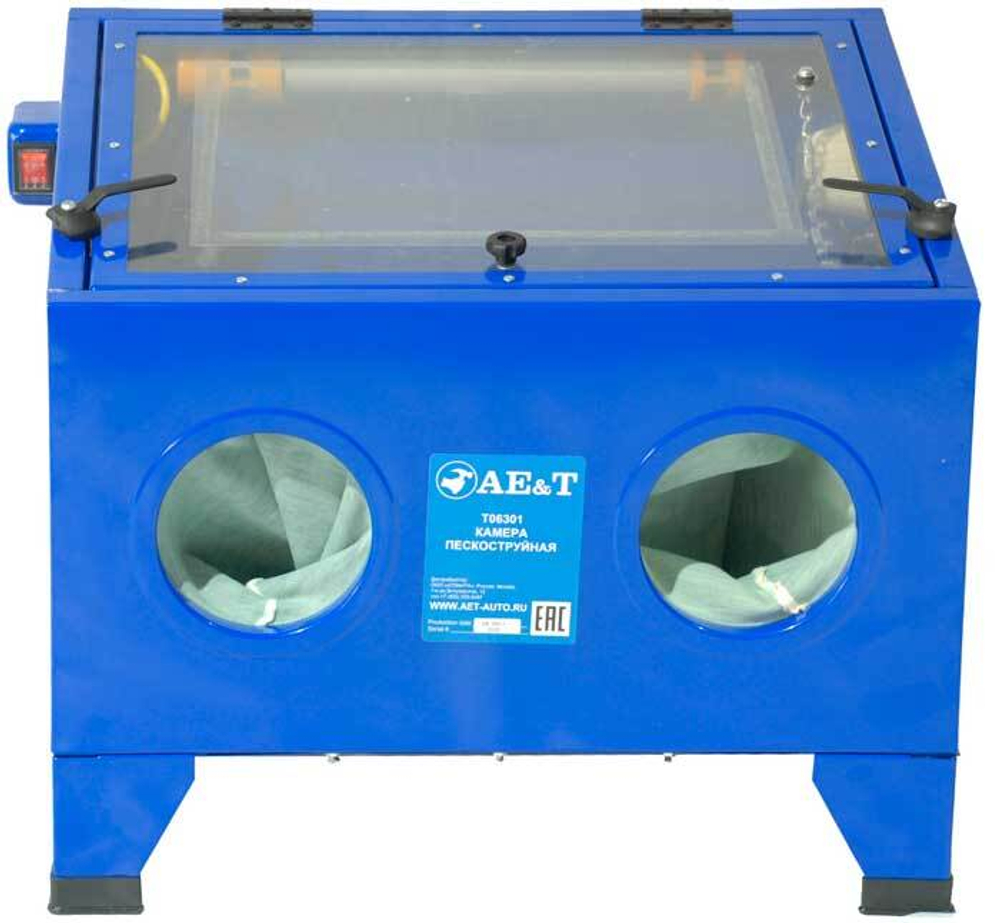 AET T06301 Камера пескоструйная  90л настольная