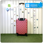 Маленький чемодан L'Case Phatthaya, розовый, S