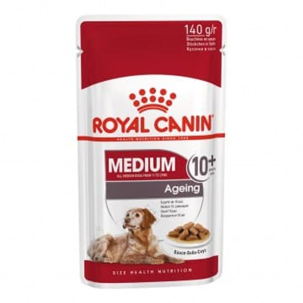 Royal Canin 140г Medium Ageing корм д/стареющих собак средних пород соус