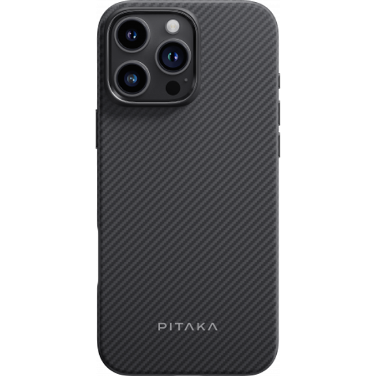 Противоударный чехол Pitaka MagEZ 5 (1500D) для iPhone 16 Pro, черный