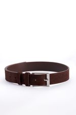 БАЗОВЫЙ РЕМЕНЬ ЗАМША ТЕМНЫЙ ШОКОЛАД
