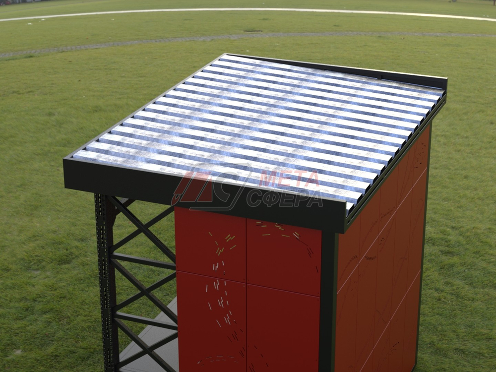 Ярмарочный домик с подсветкой