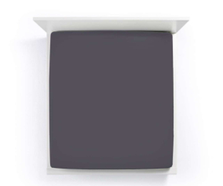Простыня на резинке 140x190-160x220 Formesse Bella Donna Premium 0213 Anthracite