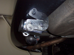 Фаркоп оцинкованный Galia F091C для Ford Focus хетчбек 2004-2011, 2011-, Ford C-MAX 2003-2011, 2011-(паспорт и сертификат в комплекте)(без электрики)