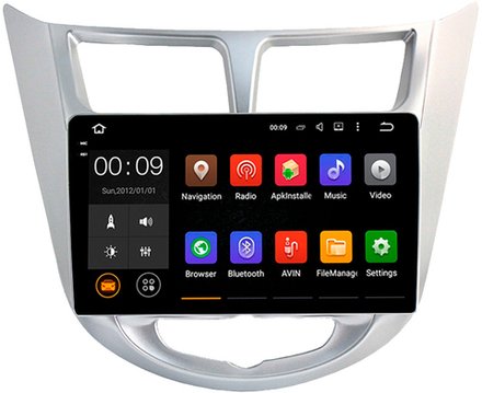 Магнитола для Hyundai Solaris 2010-2016 - AIROC 2K RX-2003 Android 13, QLed+2K,  ТОП процессор, 8/128, CarPlay, SIM-слот