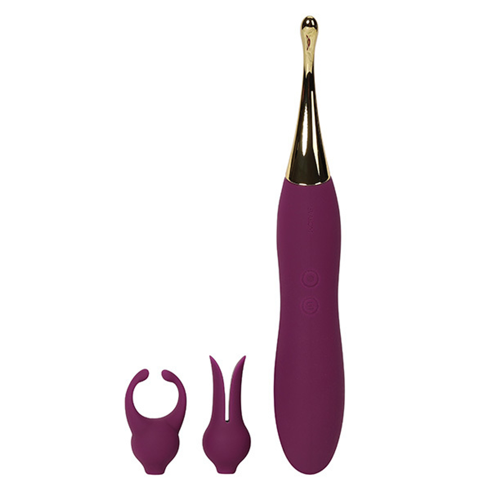 Клиторальный стимулятор со сменными насадками Svakom Beatrice S137B