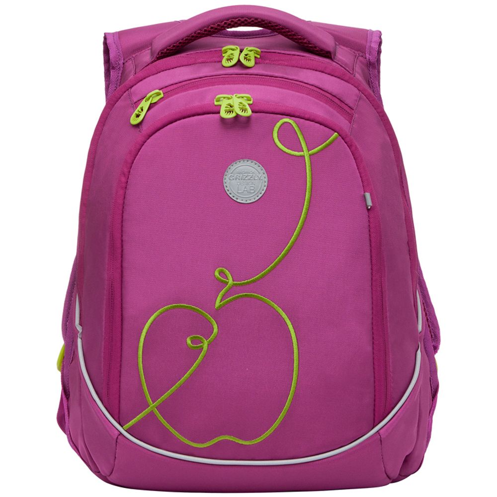 Рюкзак Grizzly, 31*42*22см, 2 отделения, 1 карман, анатомическая спинка, винный