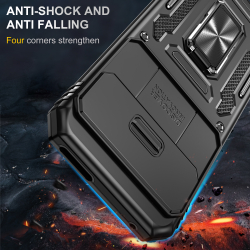 Чехол Safe Case с кольцом и защитой камеры для Google Pixel 9 / Pixel 9 Pro