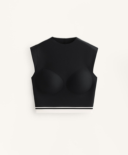 Oysho Спортивный топ Perfect-adapt, черный