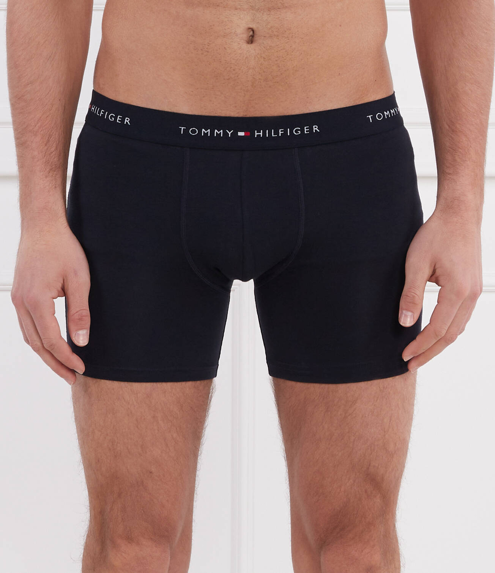Трусики-боксеры 3шт. Tommy Hilfiger - темно-синий(UM0UM02765)