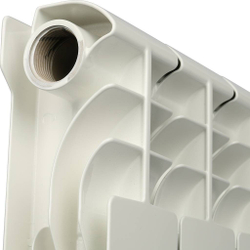 ROMMER Profi BM 350 (BI350-80-80-130)  4 секций радиатор биметаллический (RAL9016)