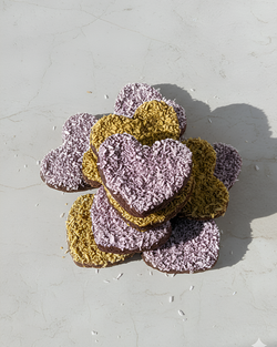 Снек "Вуфлентинка" с молотым драконьим фруктом и куркумой