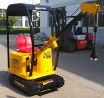 Детский аттракцион экскаватор, кран с электромагнитом "Мастер"