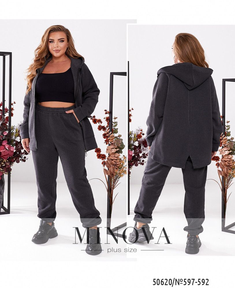 Костюм 597-592-графит Minova