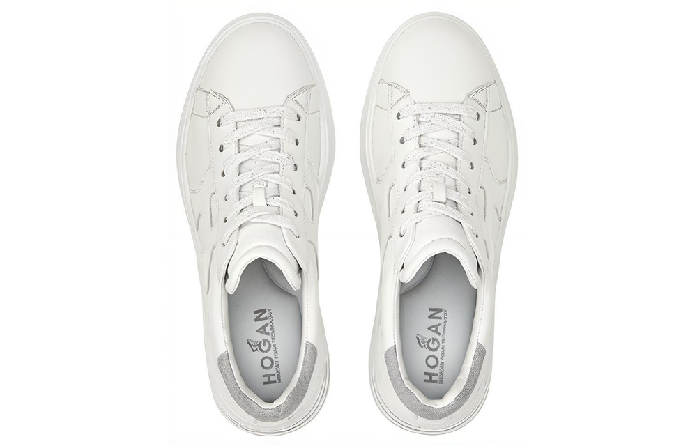 HOGAN Rebel Low top Platform Shoes Women"s White