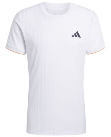 Мужская теннисная футболка Adidas Climacool+ Freelift Pro - white