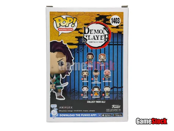 Фигурка Funko POP! Animation Demon Slayer Tanjiro Kamado (Training) (1403)