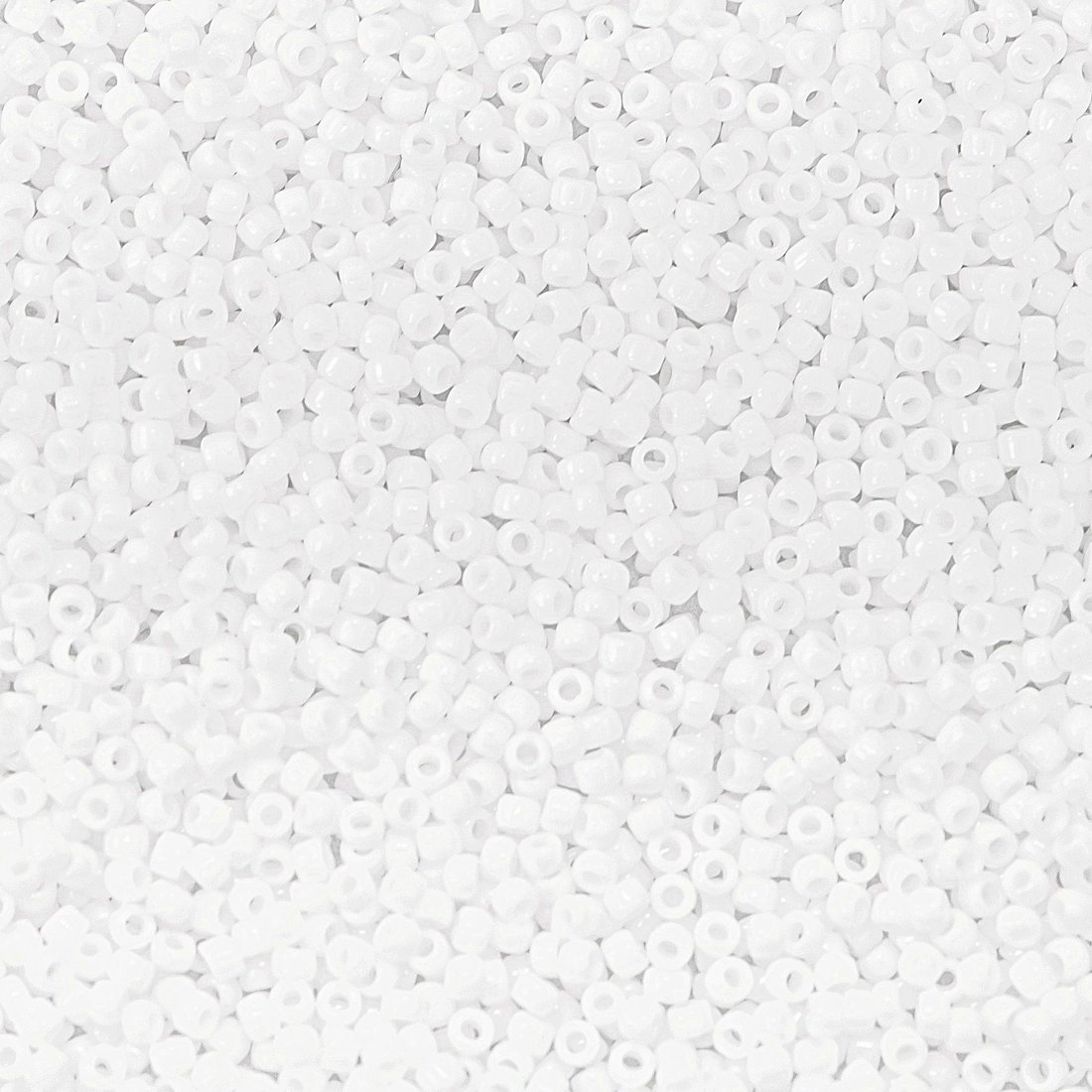 Японский бисер TOHO Round 15/0 (№41), непрозрачный глянцевый