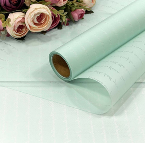 Пленка матова "Письмо" Голубой