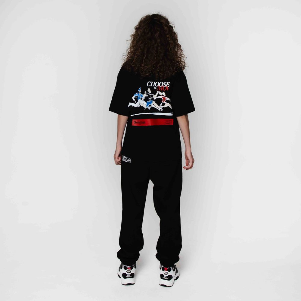 Футболка Dissident Choose Move черная