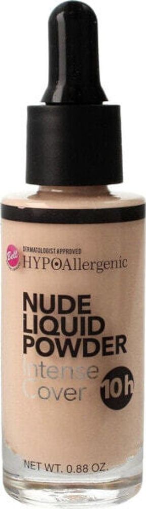 Bell Hypoallergenic Puder w płynie Nude Liquid Powder nr 01 Porcelain 25g