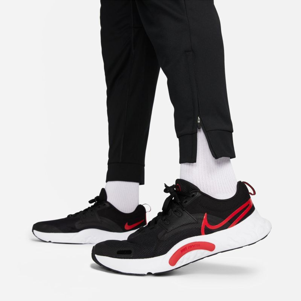 Мужские теннисные штаны Nike Totality Dri-FIT Tapered Versatile Trousers - black/white
