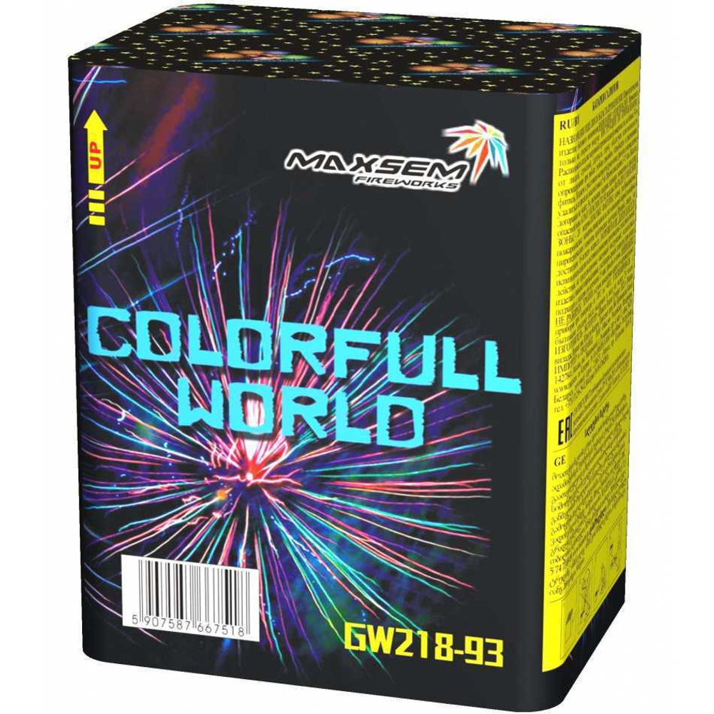 218-93 GW Батарея салютов «Красочный мир» (0,8»х12) 36/1