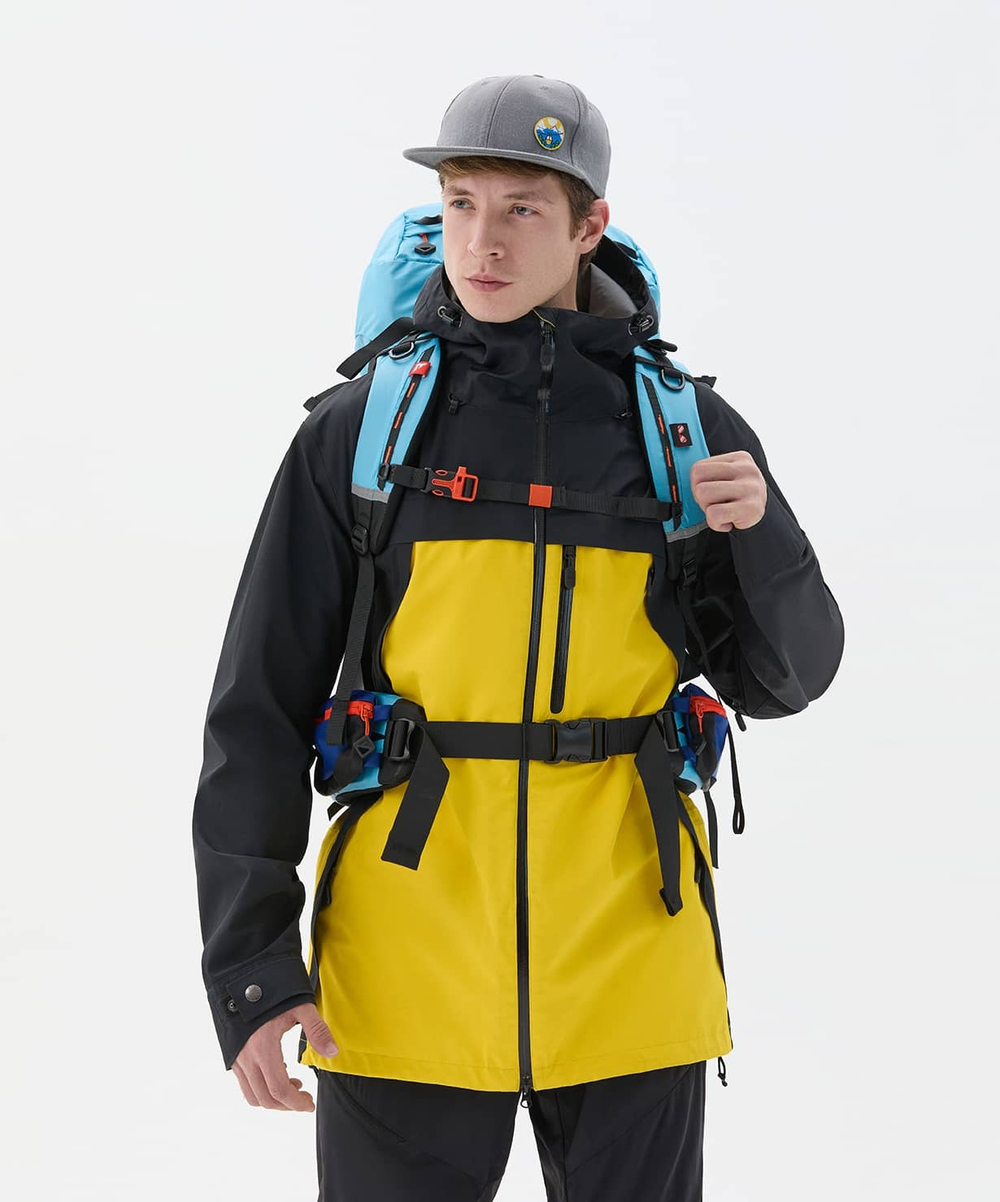 Рюкзак Hiking Ascent, голубой/синий, 55+10 л