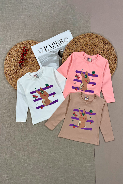 Лонгслив для девочек